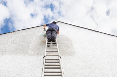 Peinture extérieure à Montmotier — façades et ravalement